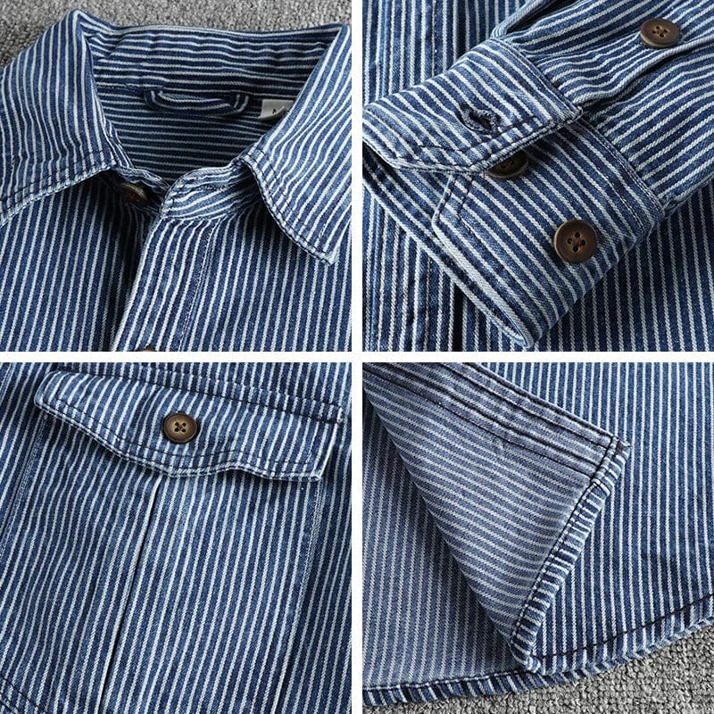 Theodor Schickes Denim Hemd