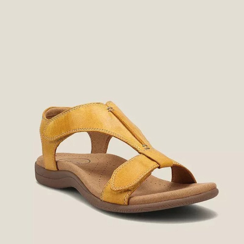 PIEN Fußfreundliche Ledersandalen für Damen