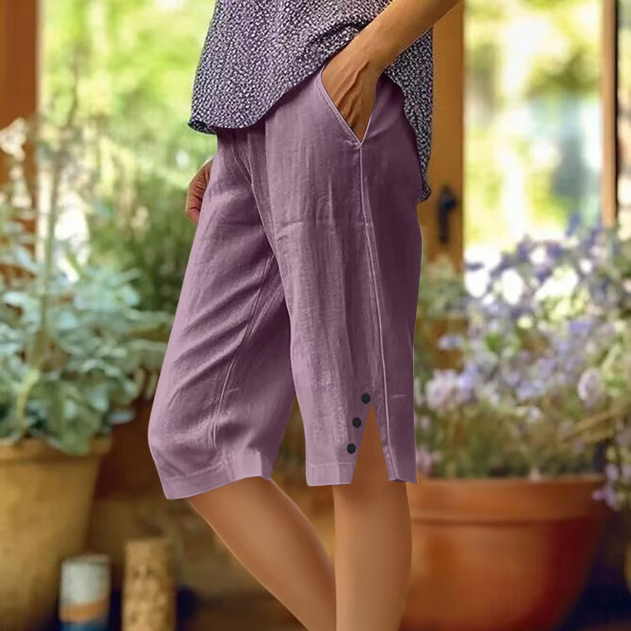 Leichte Sommer-Shorts für Damen
