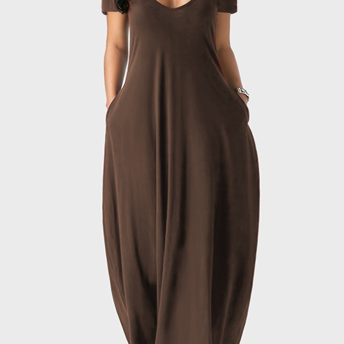 Schlichtes Maxikleid für Damen