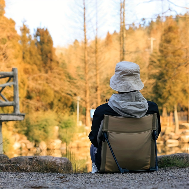 Tragbarer und  Bequemer Ultraleichter Klappstuhl zum Camping oder für den Strand