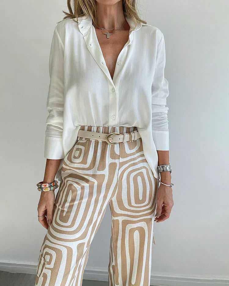 Stilvolles Zweiteiliges Set für Damen