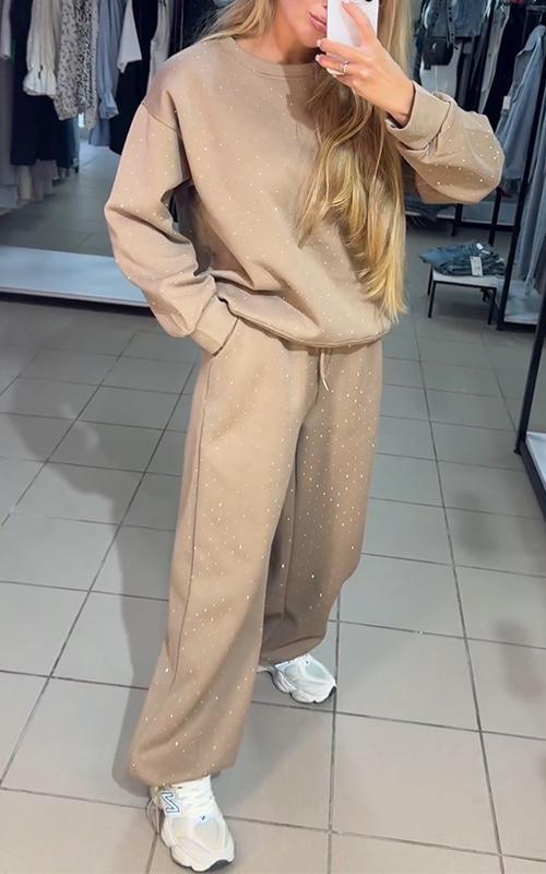 Diamond langer Zweiteiler für Damen