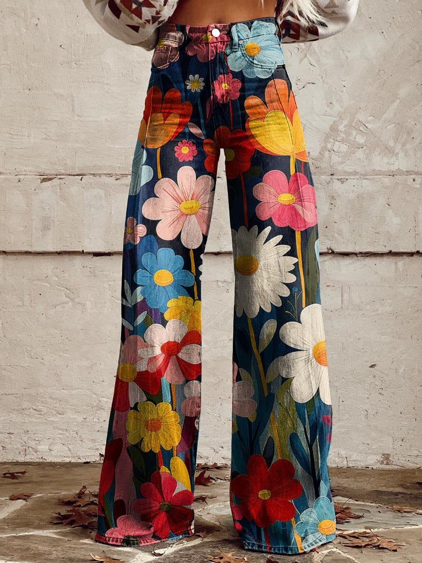 Elisa Vintage Schlaghose für Damen