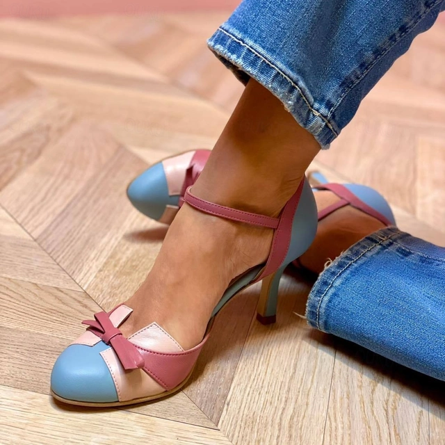 Julia Elegante Sandaletten mit Absatz für Damen