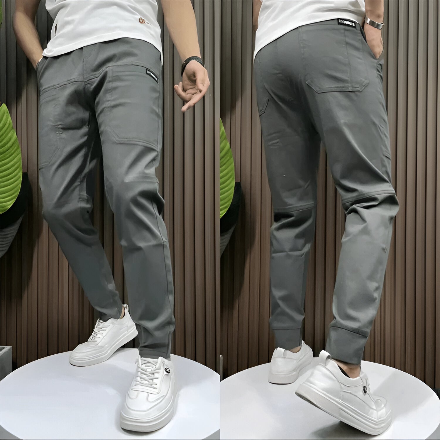 Tommaso premium stretch Cargohosen