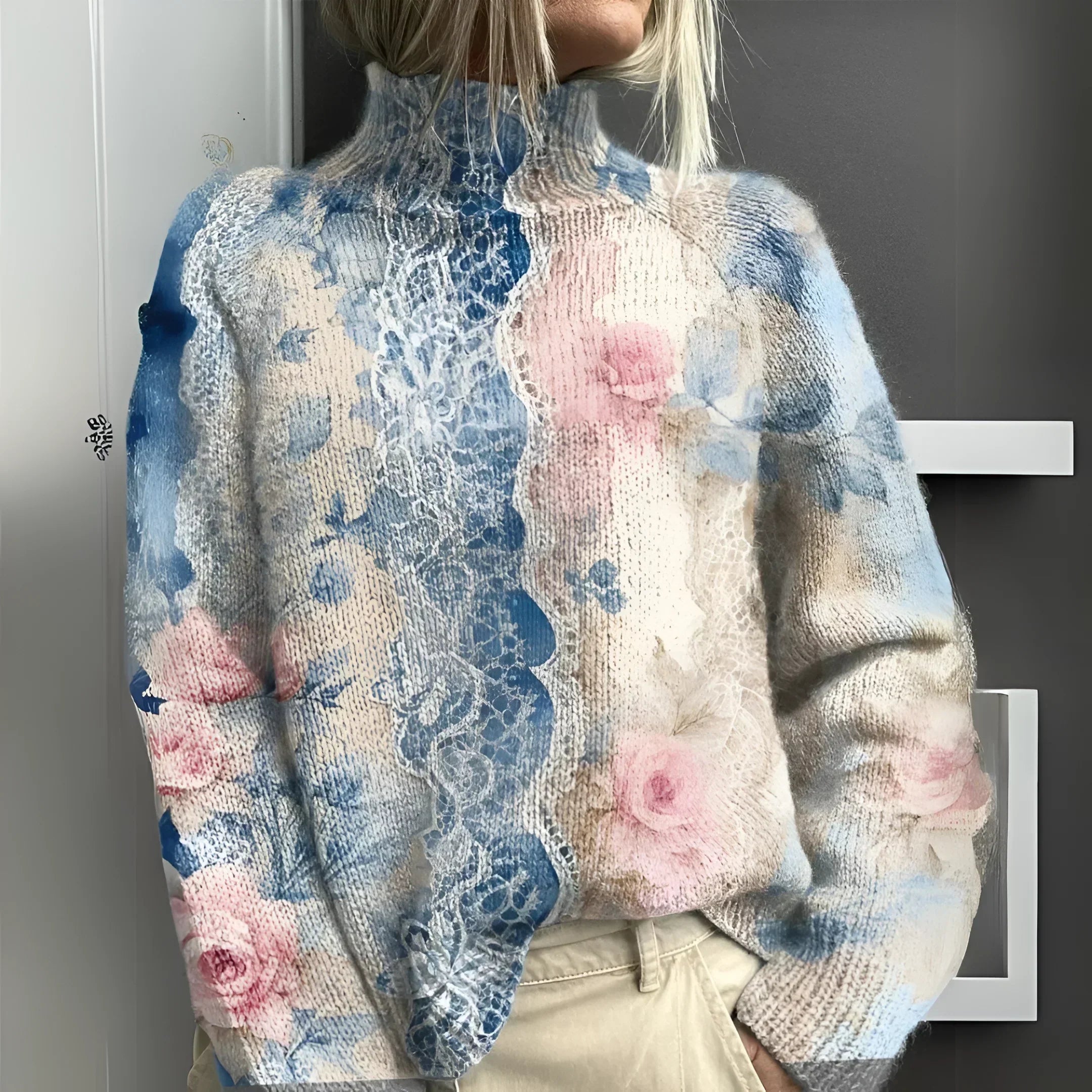 Lieke Warmer Rollkragenpullover für Damen