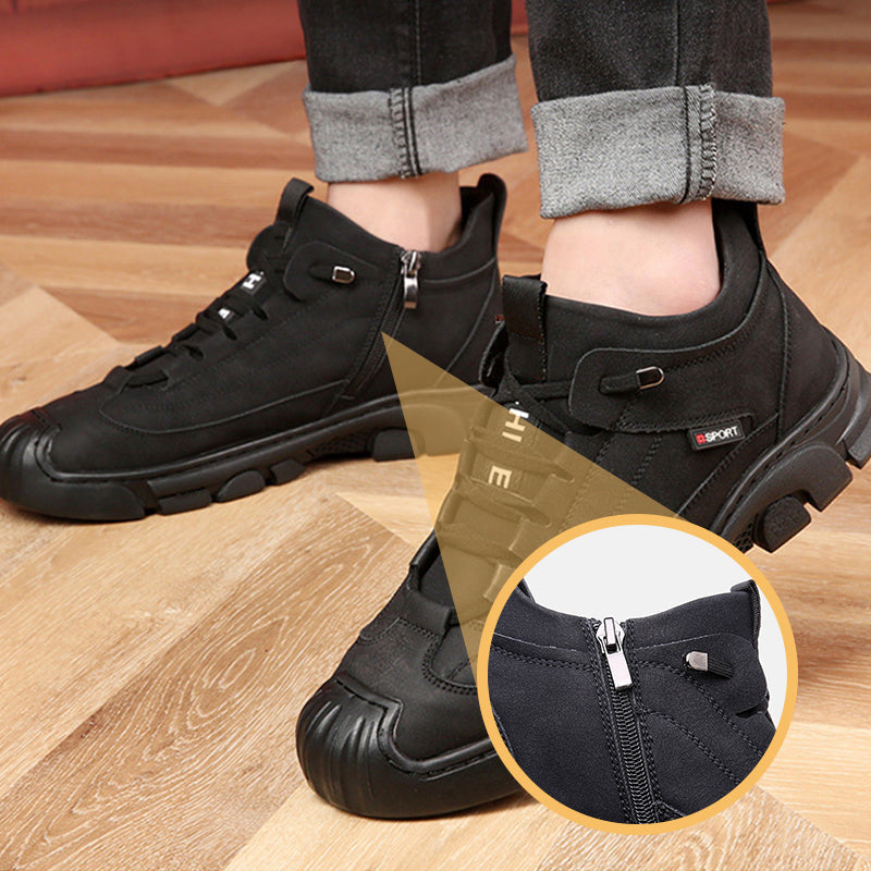 David Herren-Wintersneakers mit Kunstfellfutter