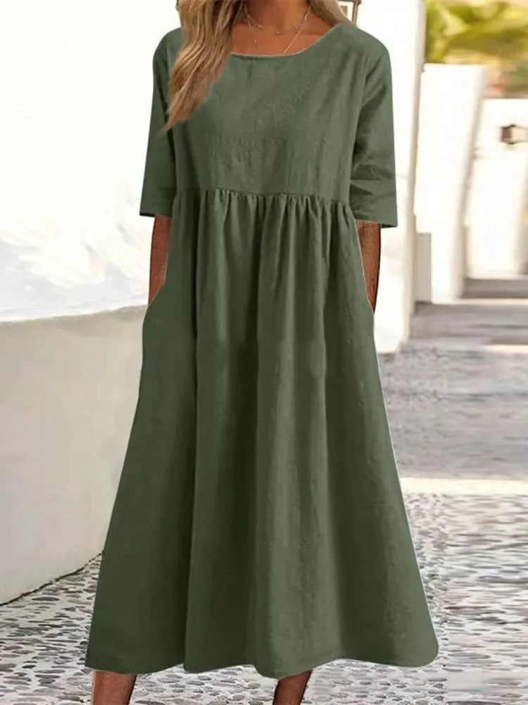 Stilvolles Midi-Kleid für Damen